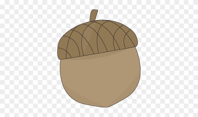 Brown Acorn - My Cute Graphics Fall Clip Art #487683