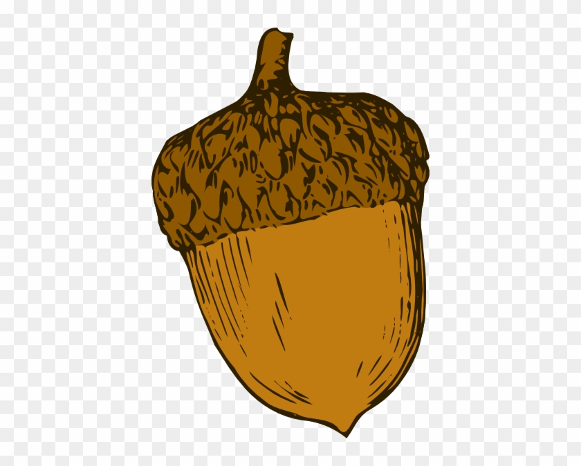 Acorn Clipart Simple - Acorn Clip Art .png #487821