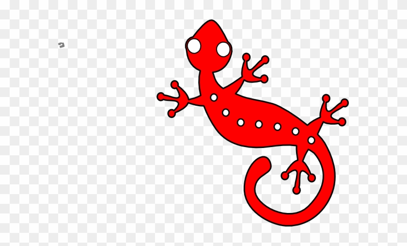 Horned Lizard Clipart Gecko - Gecko Clip Art #487868