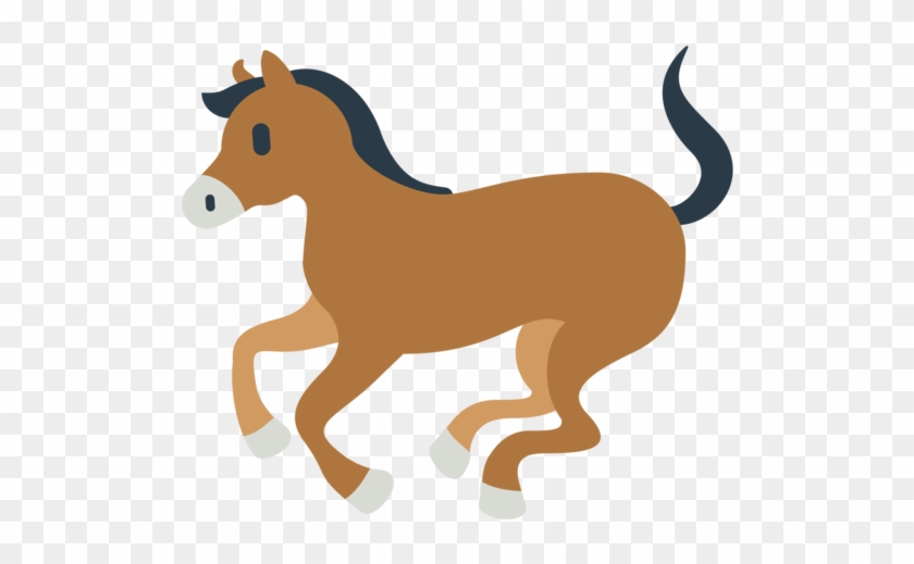 Mozilla - Horse Emoji Png Background #487959