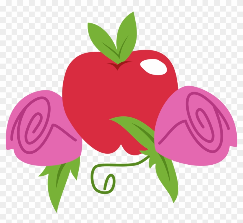 Apple Rose Cutie Mark By Allycatblu Apple Rose Cutie - Apple Cutie Mark #488002