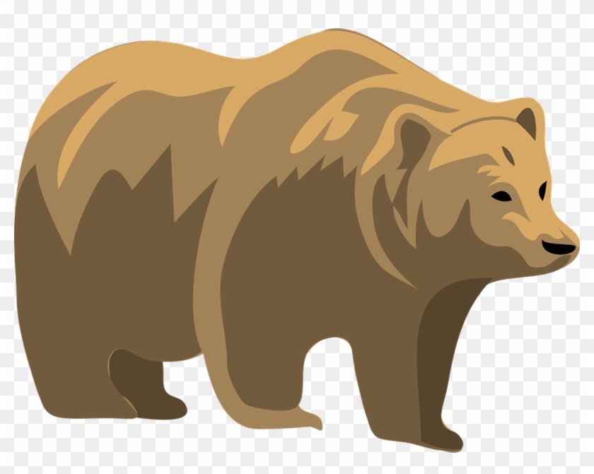 Free Architetto Orso 12 - Grizzly Bear Clipart #488054