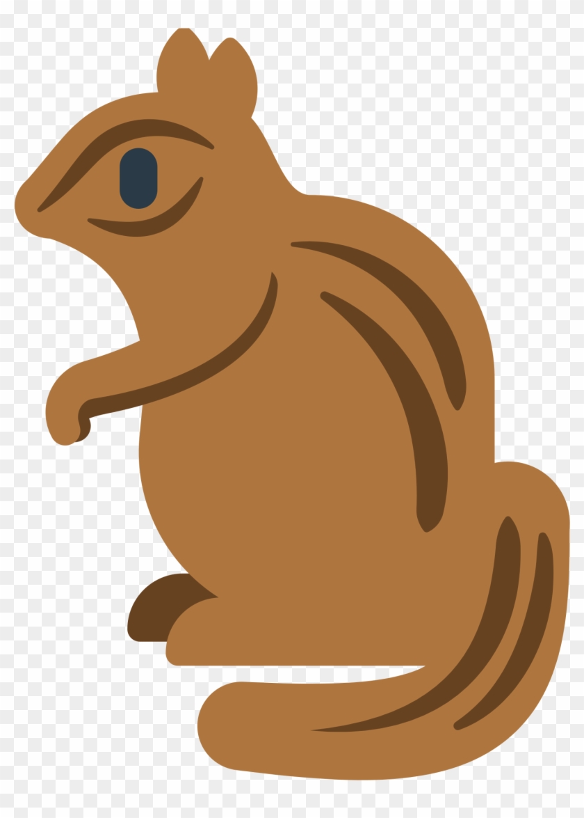 Chipmunk Animal Cliparts 13, Buy Clip Art - Squirrel Emoji Png #488139