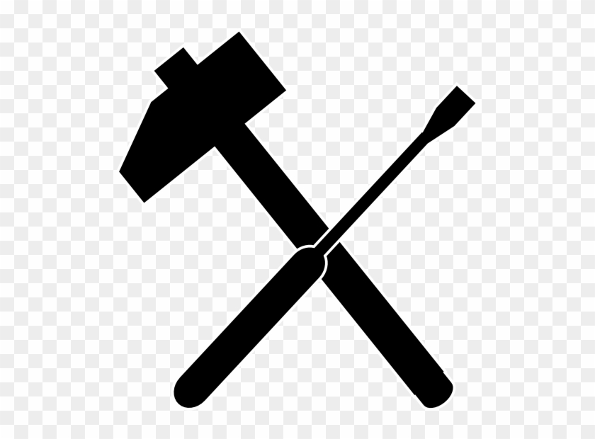 Hammer And Screwdriver Icon - Hammer And Screwdriver Icon #488204