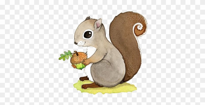 Ecureuils - Woodland Animals Illustration #488247