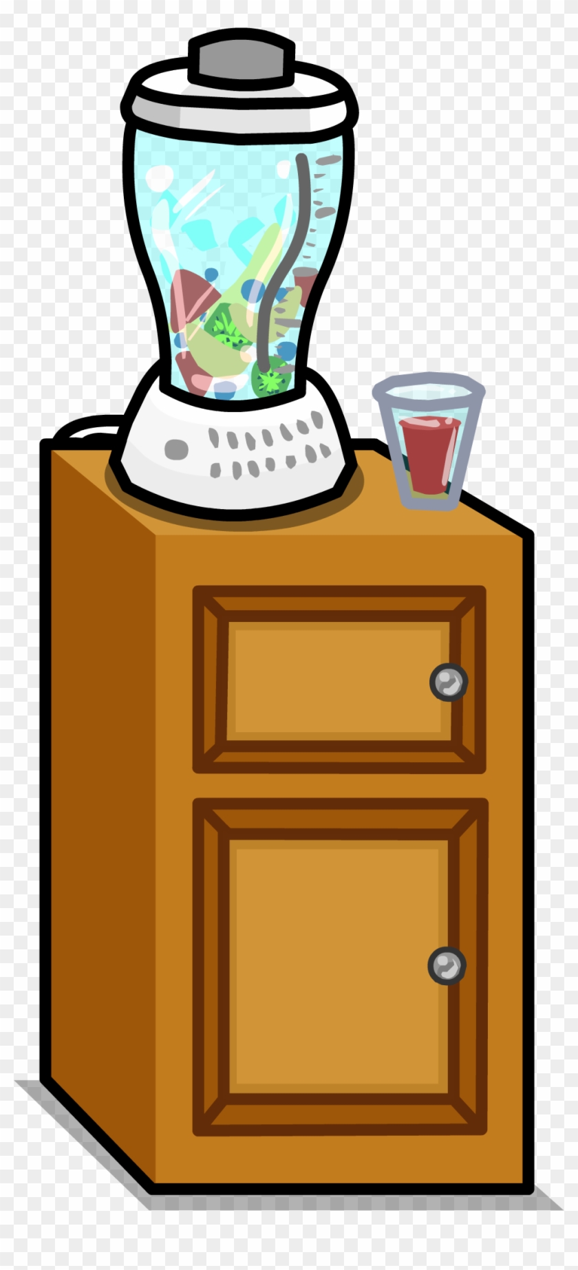 Smoothie Stand - Club Penguin Furniture Id #488278