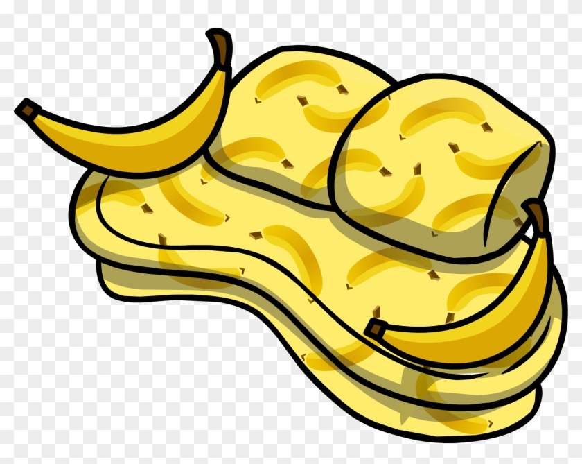 Banana Couch Furniture Icon Id 893 - Club Penguin Furniture Couch #488310