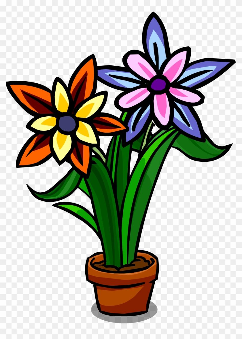 Sunset Flowers - Club Penguin Flowers #488425