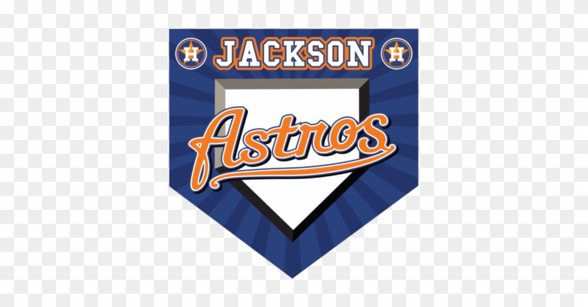 16″ X 16″ Home Plate Pennant Astros - 16″ X 16″ Home Plate Pennant Astros #488516