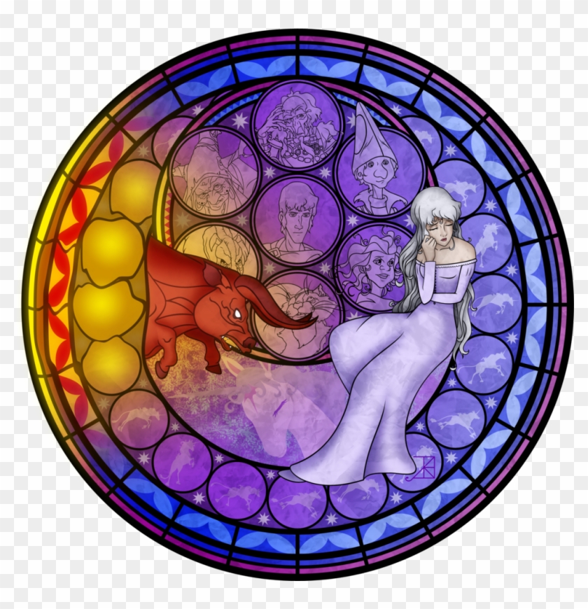 Last Unicorn Stained Glass #488536