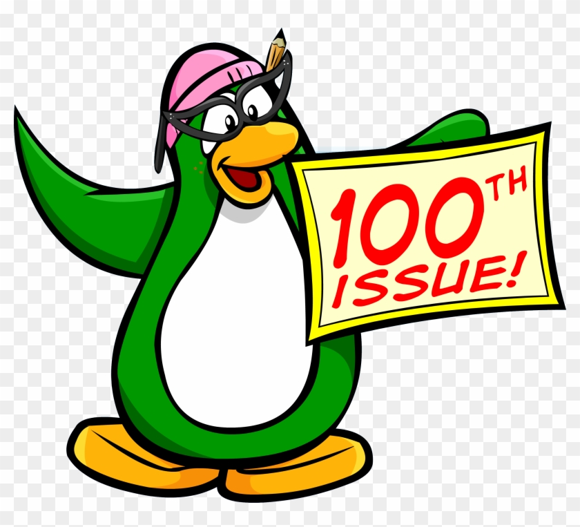 Club Penguin Igloo Cheats For January - Club Penguin 100th Issue #488570