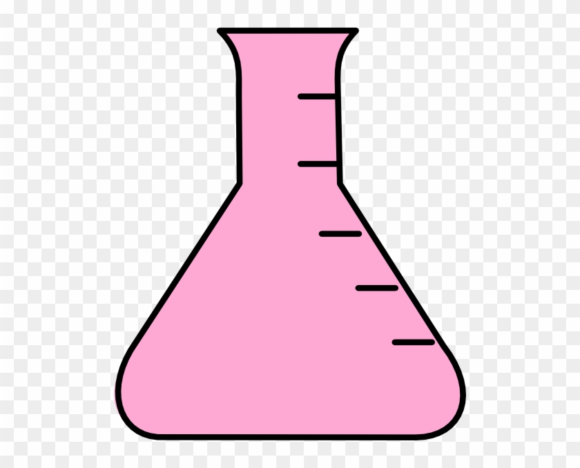 Lighter Pink Flask Clip Art At Clker - Lighter Pink Flask Clip Art At Clker #488591