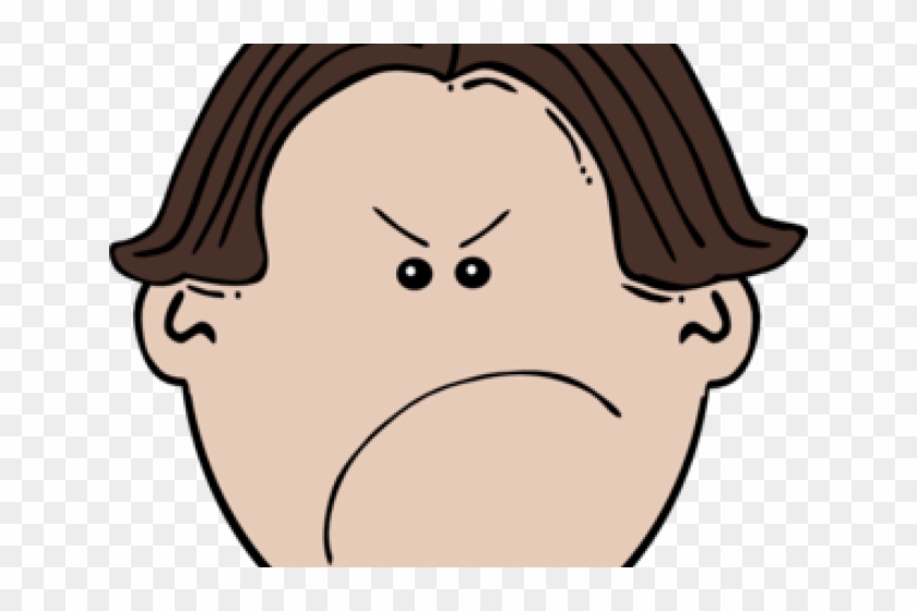 Anger Clipart Clip Art - Clip Art Mad Face #488592