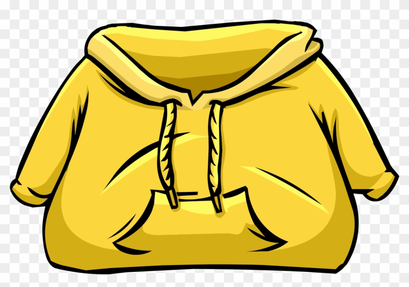 Yellow Hoodie - Club Penguin Yellow Shirt #488607