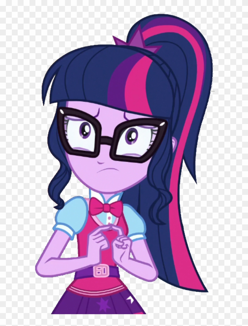 Thebarsection, Clothes, Equestria Girls, Female, Glasses, - Mlp Eg Sci Twi #488610