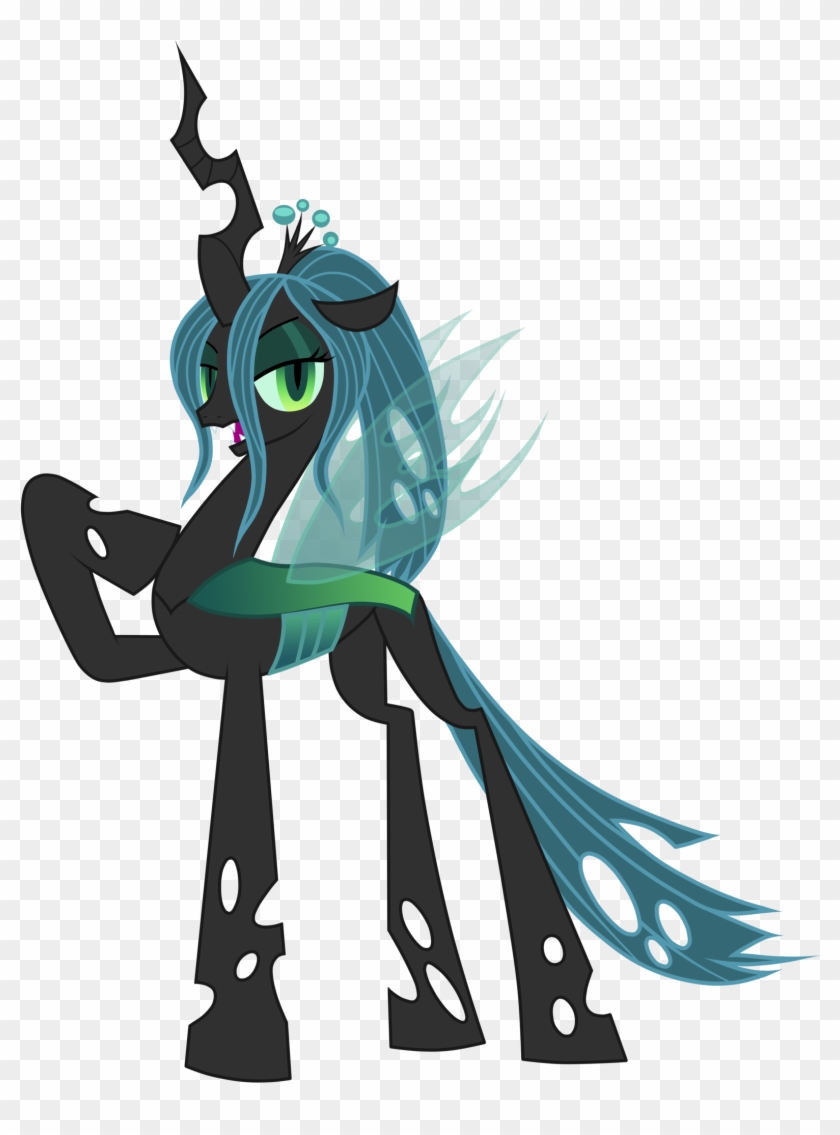 Jennieoo 112 6 Queen Chrysalis With A Ponytail By Jennieoo - My Little Pony Queen Chrysalis #488619