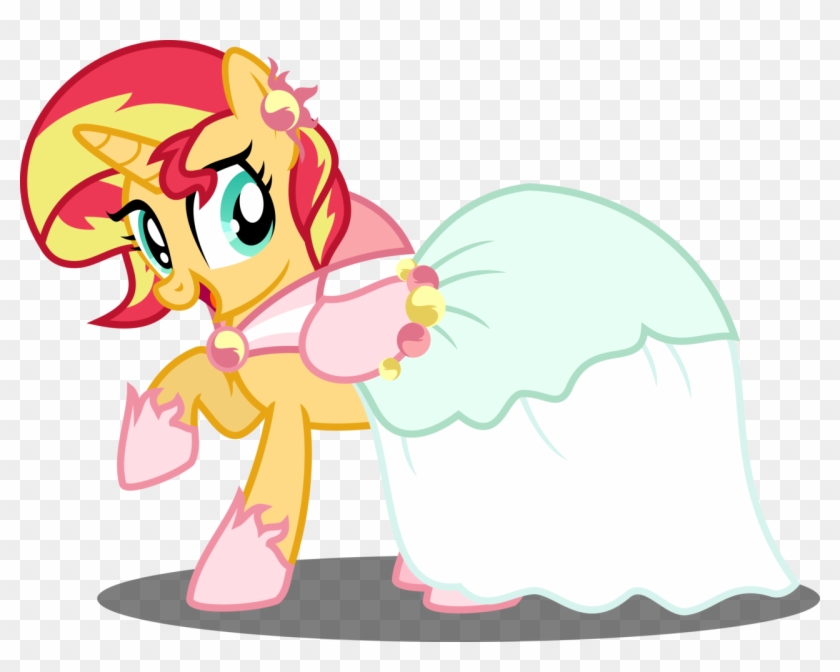 Absurd Res, Artist - My Little Pony Sunset Shimmer Gala Dress #488632