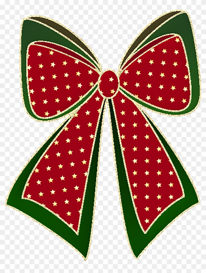 Gift Clipart Christmas Item - Christmas Bow Transparent Clipart #488655