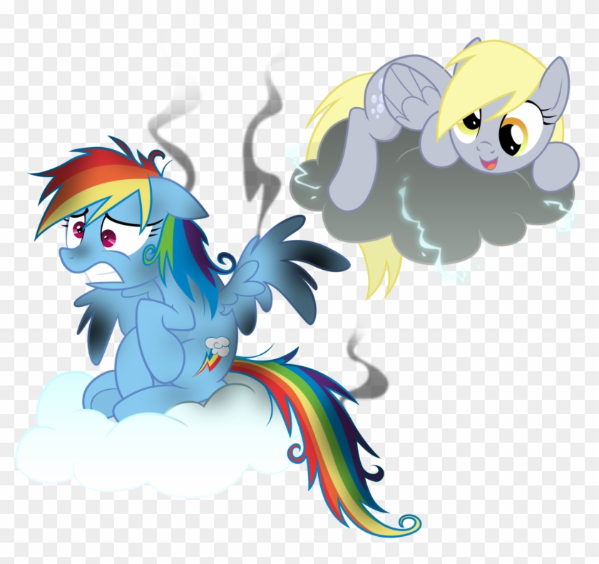 Rainbow Dash Derpy Hooves Twilight Sparkle Princess - Derpy Hooves And Rainbow Dash #488662
