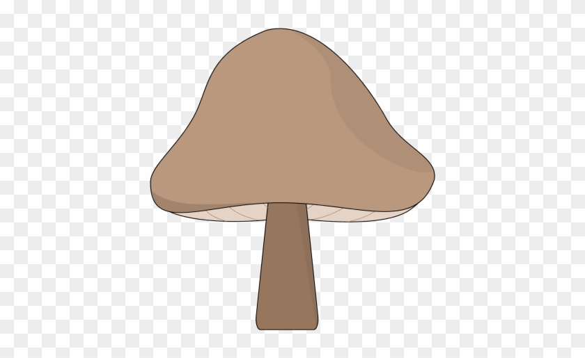 Mushroom Clipart - Sliced - Cartoon Mushroom Brown #488712