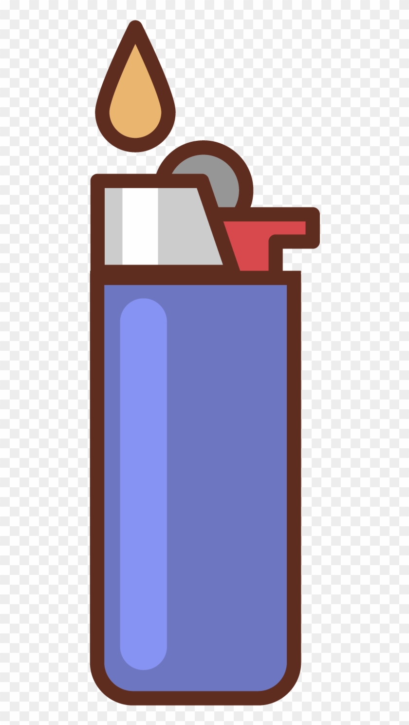 Lighter Pixel Icon - 打火機 卡通 #488739