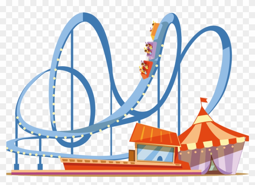 Coney Island Universal Orlando Amusement Park Roller - Amusement Park Vector Png #488860