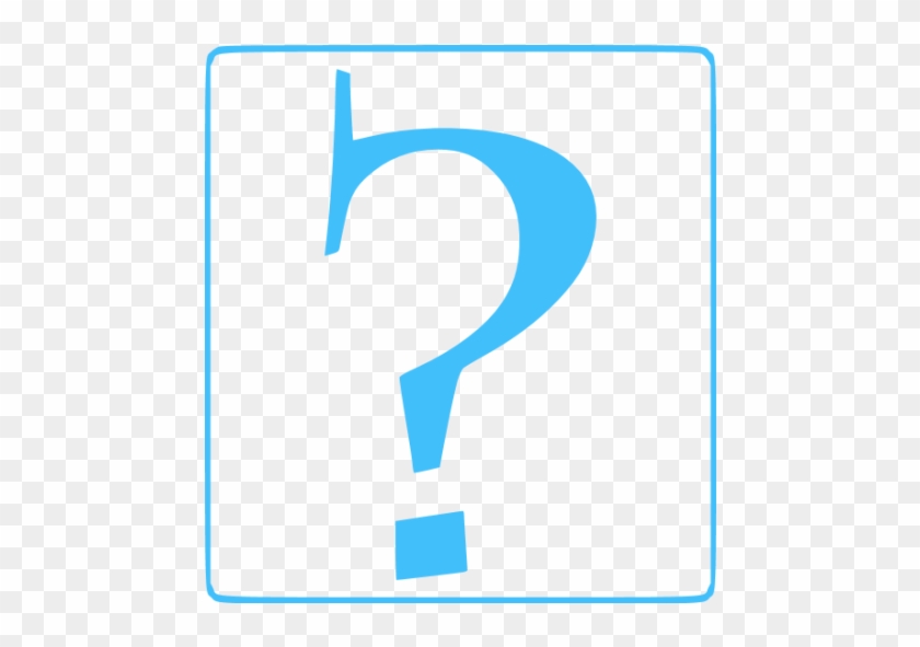 Caribbean Blue Question Mark 11 Icon - Caribbean Blue Question Mark 11 Icon #488937