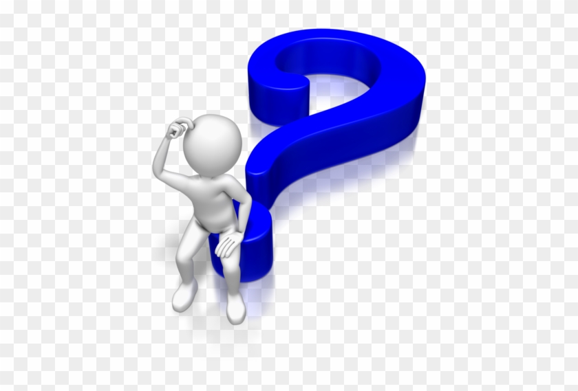 Stick Figure Question Mark Clipart - Powerpoint Presentation Animated Question Mark #488950