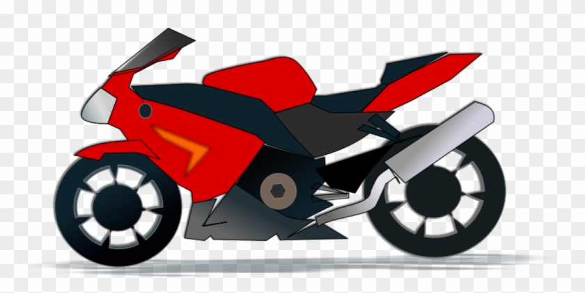 1287775685 - Motorbike Clip Art #488983