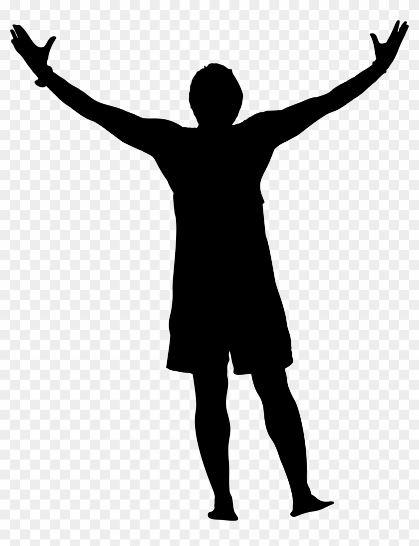 Clipart - Man Silhouette Png #489145