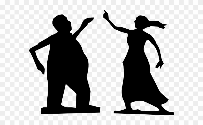 Man - Man And Woman Silhouette Dancing #489147