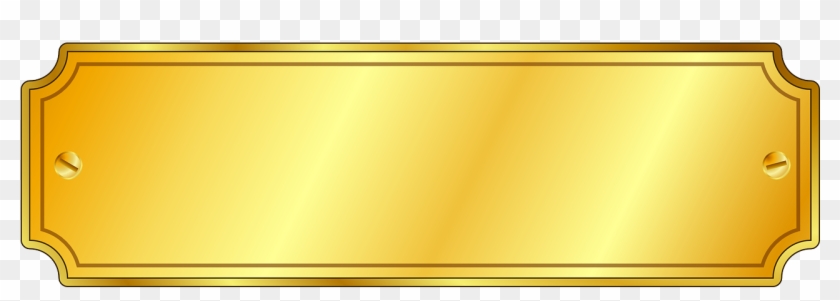 Gold Screws Label Sign Png Image - Button Gold Png #489180