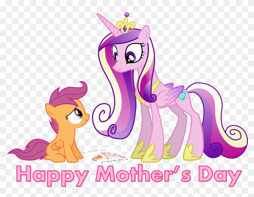 Happy Mother's Day By Bronybyexception Happy Mother's - Princess Cadance #489288