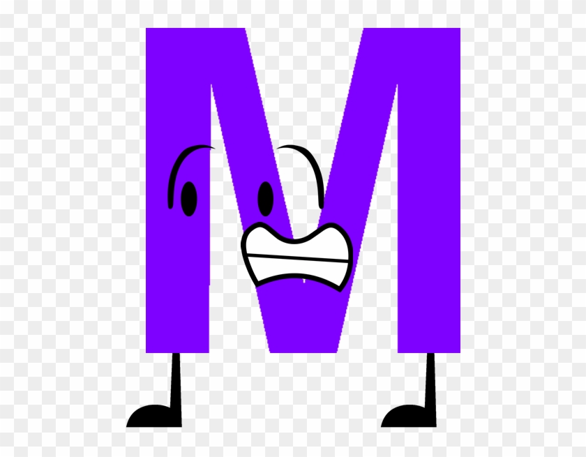 Tags1 - Bfdi M Alphabet #489356