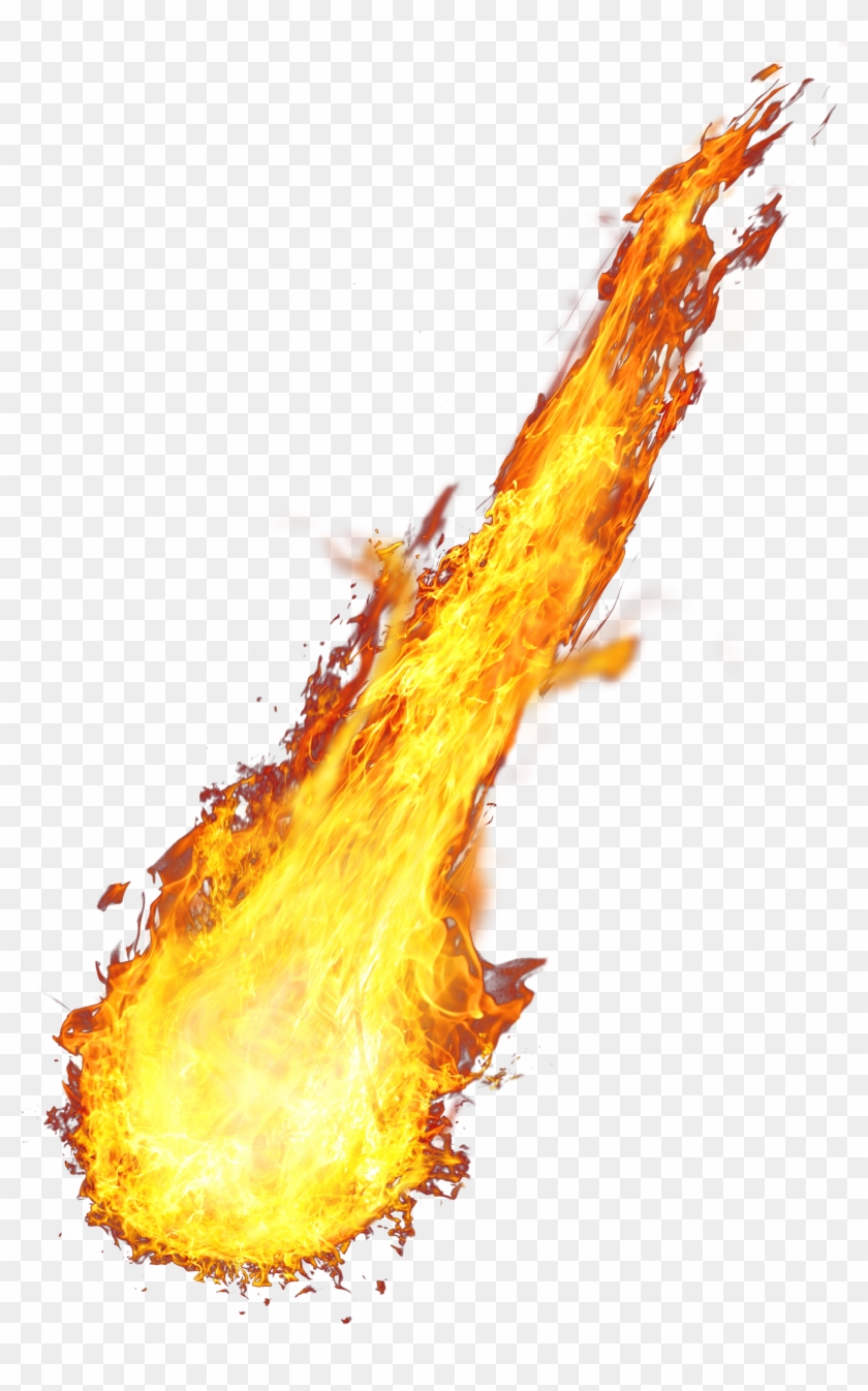 Comet Clipart Meteorite - Fire Png #489359