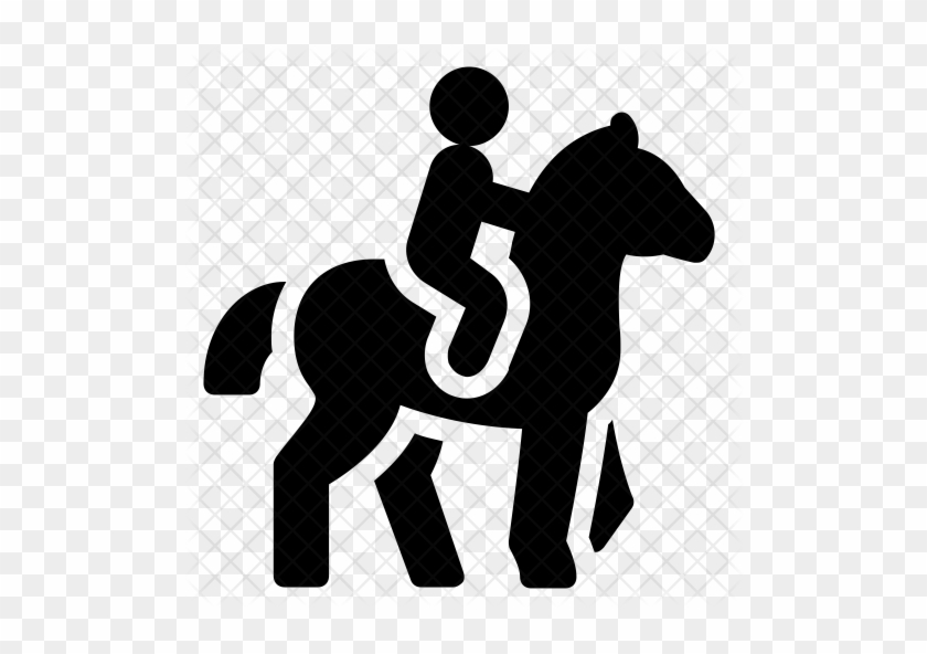 Horse Riding Icon - Equestrianism #489445
