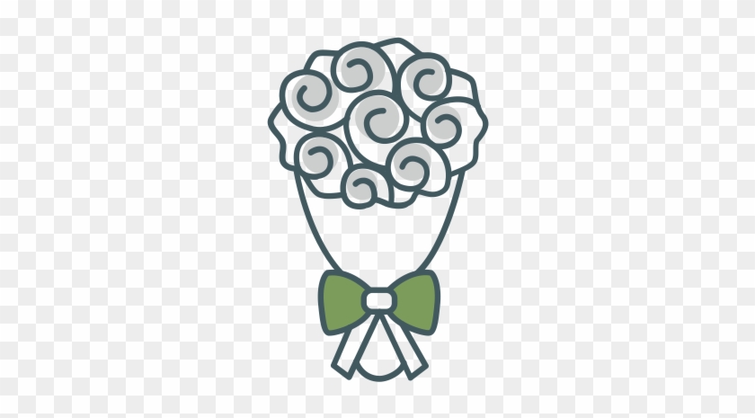 Classic Bouquet, Bouquet, Clover Icon - Icon Buqet Png #489478