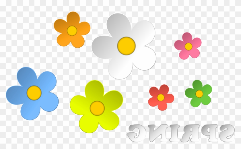 Clip Art Spring Flowers - Clip Art Spring Flowers #489647