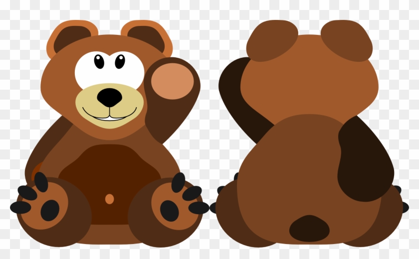Teddy Bear Stuffed Animals & Cuddly Toys Clip Art - Teddy Bear Stuffed Animals & Cuddly Toys Clip Art #489849