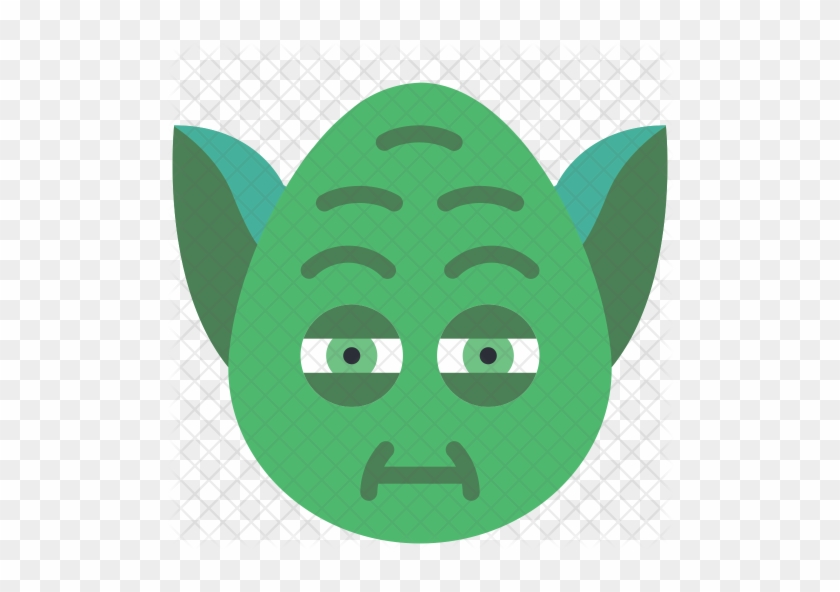 Yoda Icon - Emoji Star Wars Png #489866
