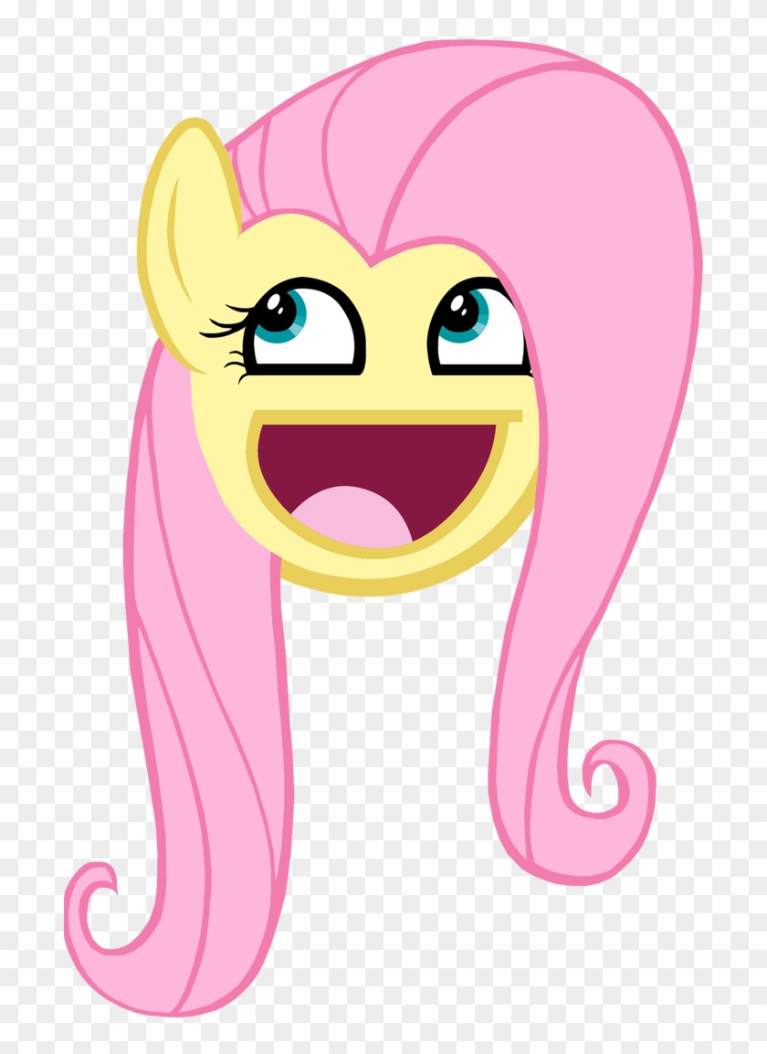 Fluttershy Twilight Sparkle Pinkie Pie Face Pink Nose - My Little Pony Emoji #489898