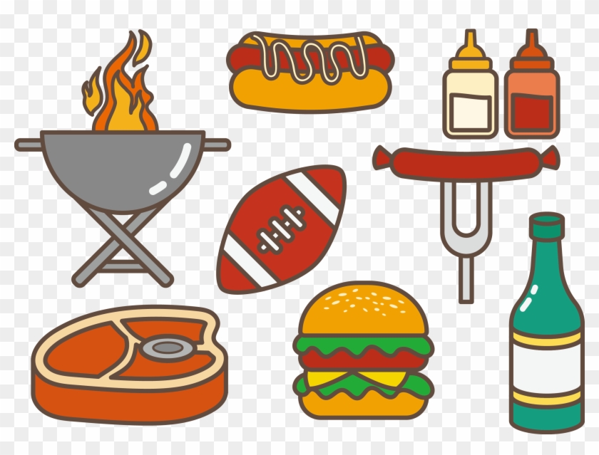 Tailgating Food Clipart Free