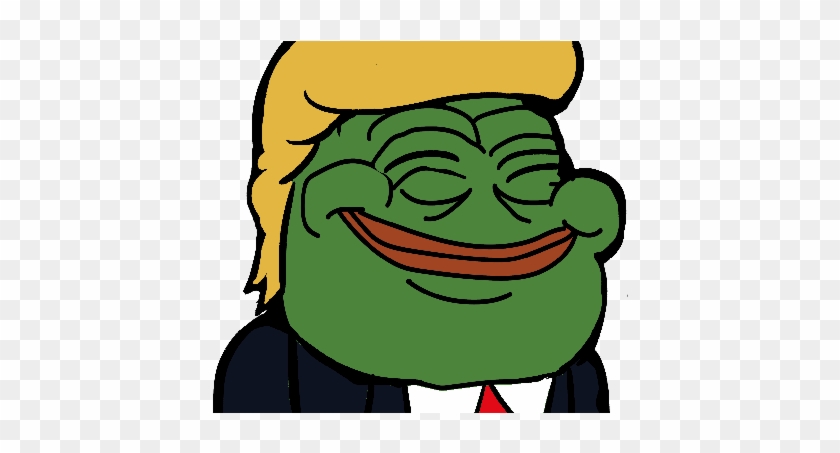 Pepe Trump Frog - Pepe The Frog Transparent Background #489916
