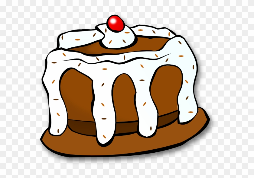 Chocolate Cake Clipart Baking Cake - Chocolate Cake Clip Art #489942
