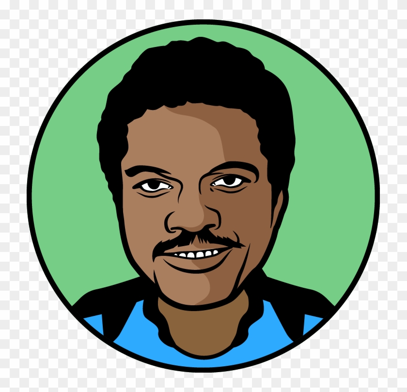 Lando Calrissian - Pitcher - Cartoon #489968