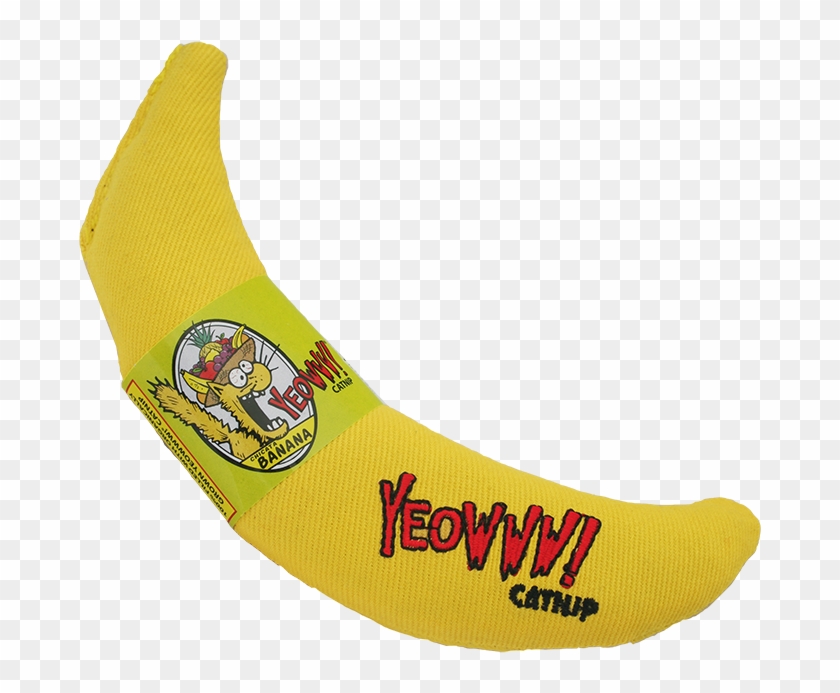 Yeowww Catnip Banana 7" Cat Toy #489985