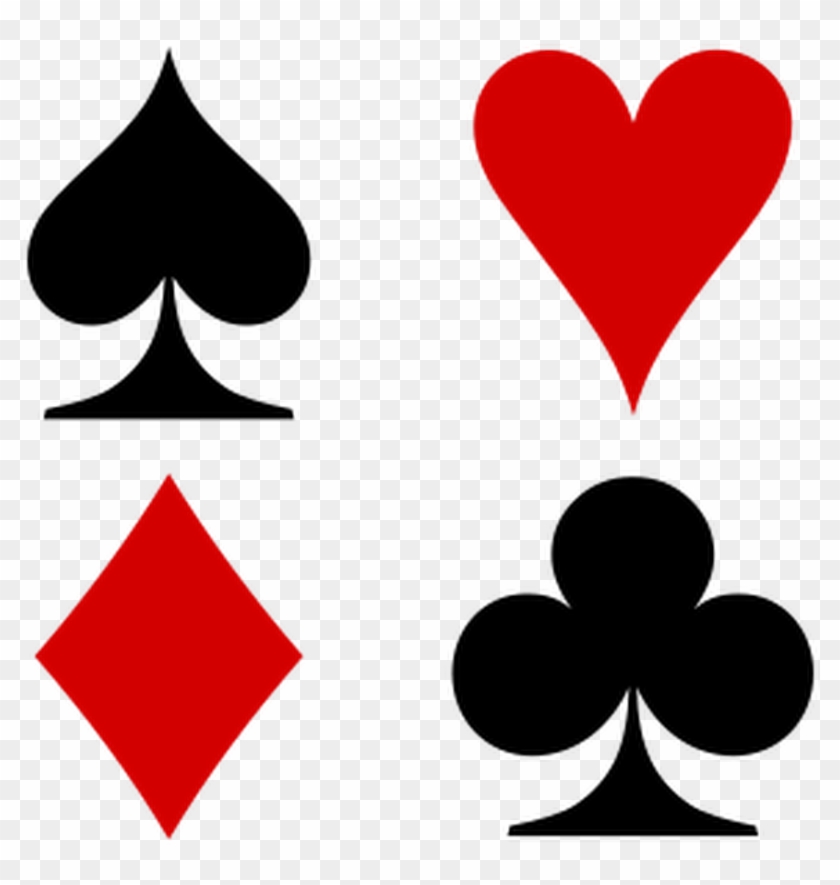 Card Suits - Heart Diamond Spade Club #490008