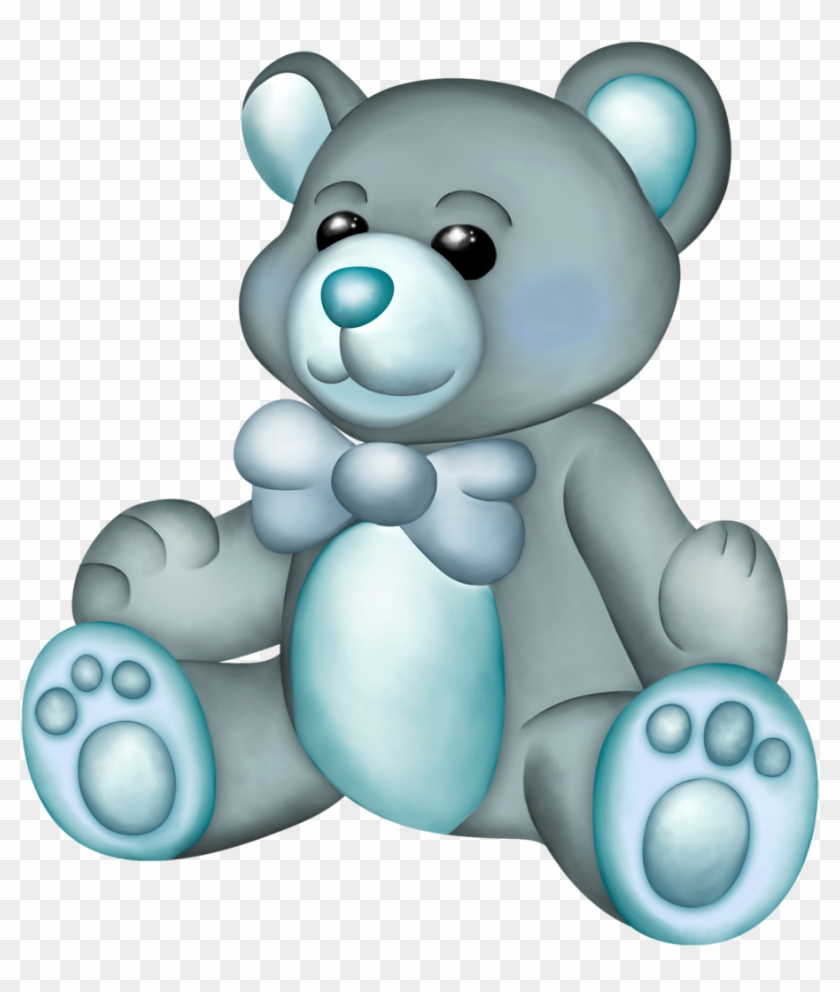 Album - Blue Teddy Bear Clipart #490070