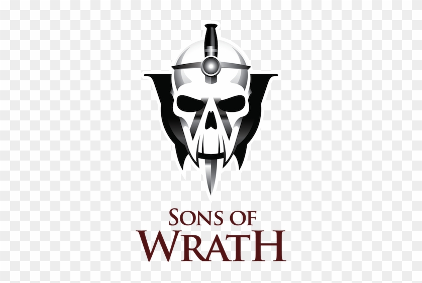 Sons Of Wrath Logo - Sow-propertyof-bw-zayne Throw Blanket #490076