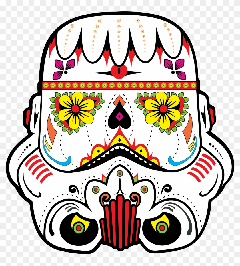 We Can Do Simple Things To Make Different Products - Calaveras De Dia De Muertos De Star Wars #490241